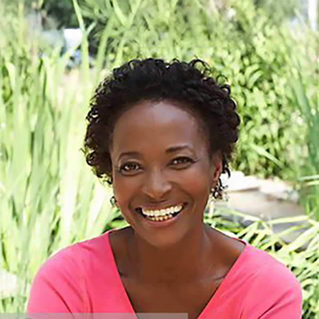 woman smiling