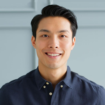 man smiling